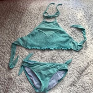 Aqua Billabong Two-Piece Swimsuit